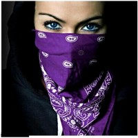 Purple Bandana